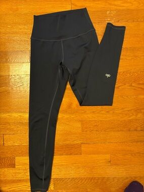 ALO Yoga High-Waist Blue Leggings